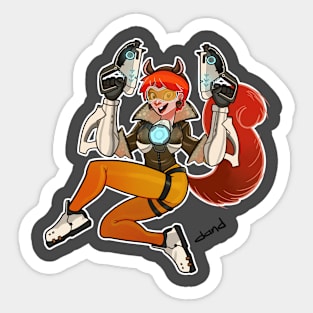 Cheers, nut! The cavalry's here! Sticker